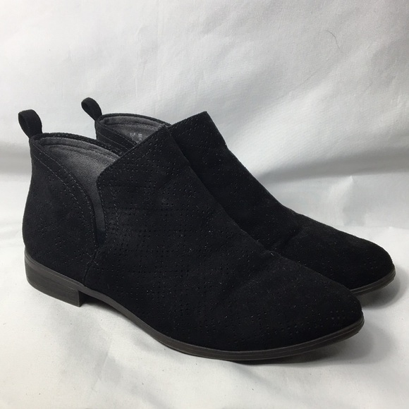 Dr. Scholl’s Women’s Rate Black Faux-Suede Ankle Booties Size 7 GREAT Condition - Picture 2 of 10